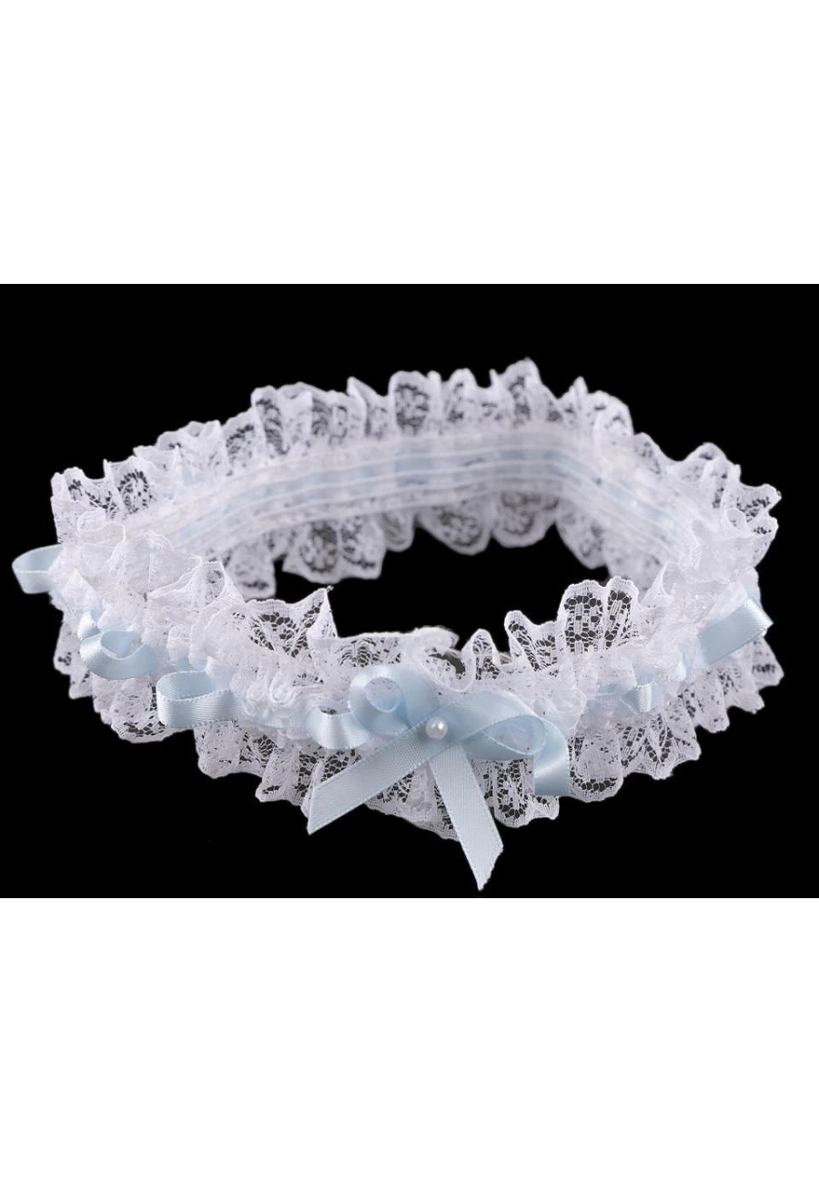 Hochzeitsstrumpfband aus Spitze