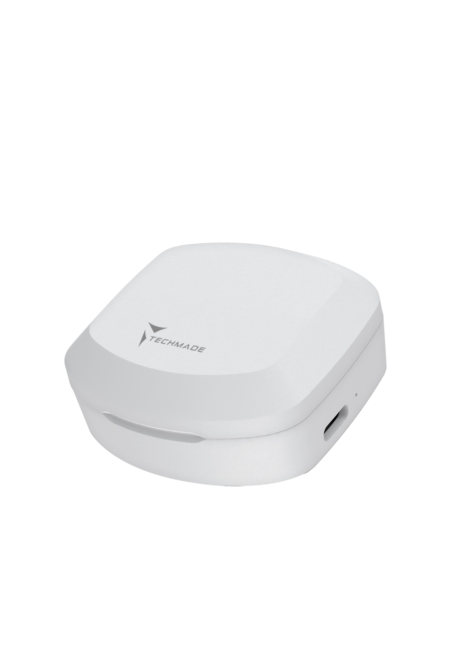TM-K175-WH Techmade Earbuds K175 Blanc | Diademita