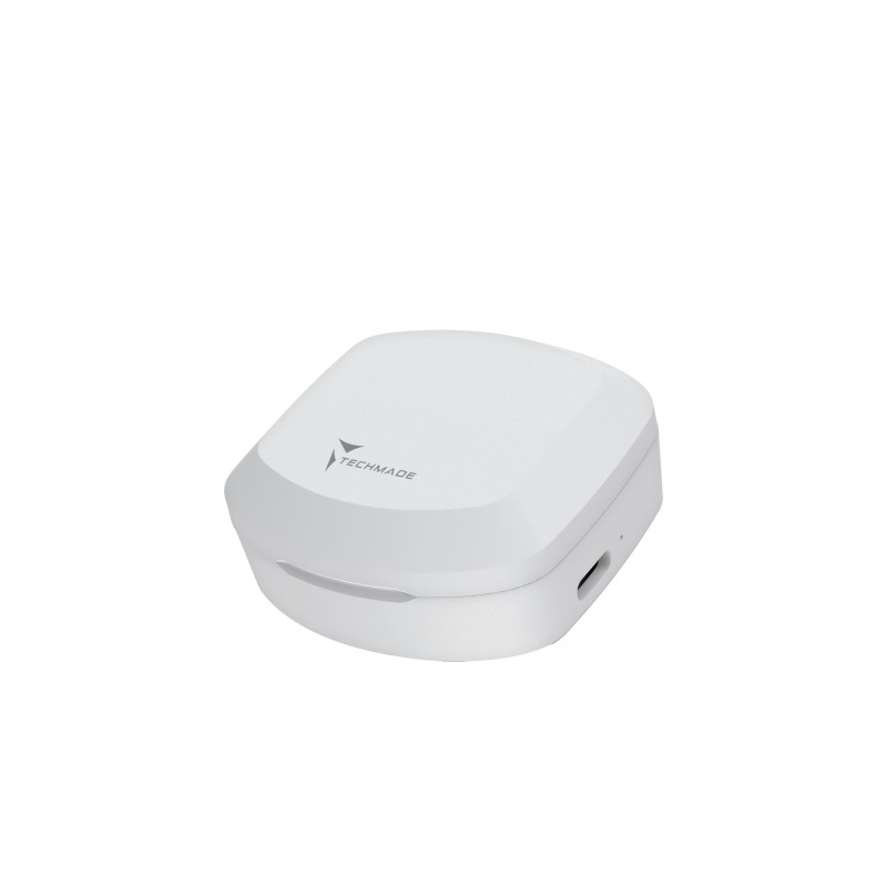 TM-K175-WH Techmade Earbuds K175 Blanc | Diademita