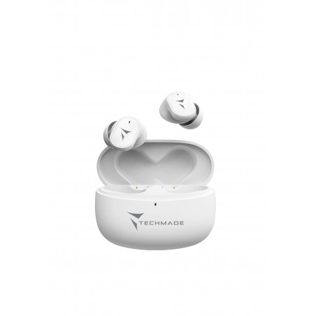 TM-K111-WH Techmade Earbuds K111 Weiß | Diademita