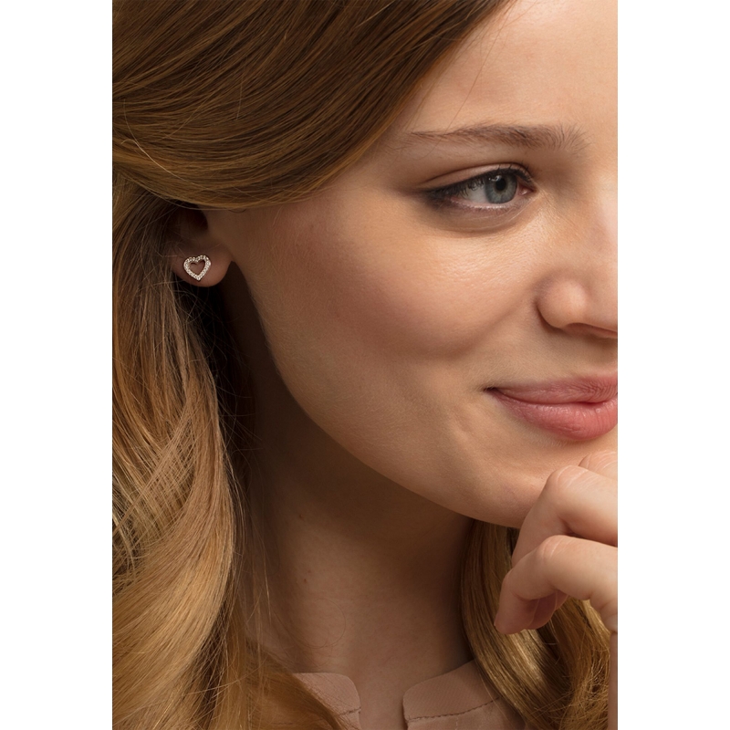 Thomas Sabo H1945-051-14 Oorstekers Harten Groot | Diademita