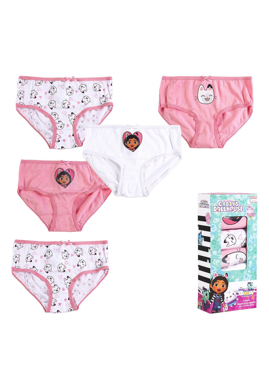 Ensemble de sous-vêtements pour filles 5 pièces Gabby's Dollhouse
