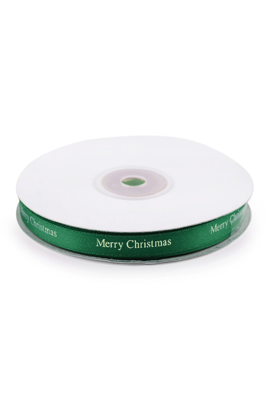 Weihnachten Satinband Merry Christmas Breite 9 mm