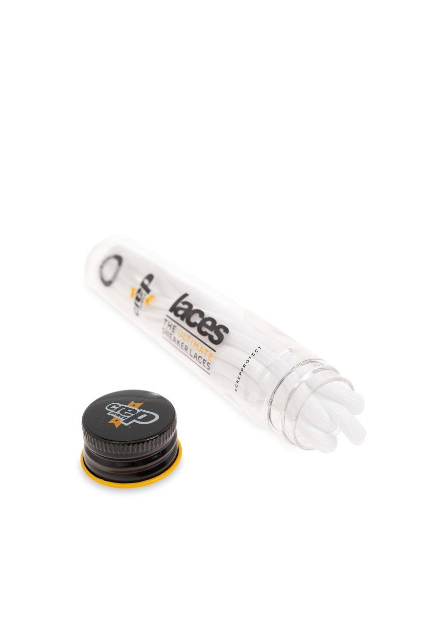 Crep Protect Laces White Round