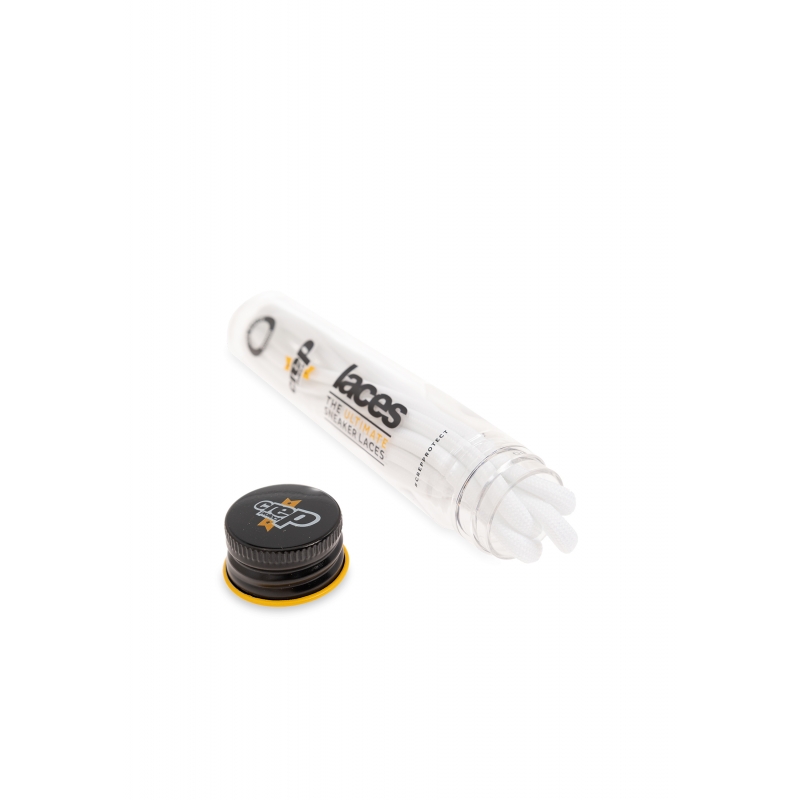 Crep Protect Laces White Round