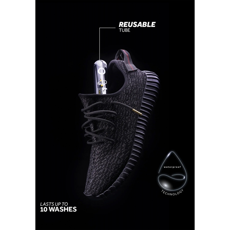 Crep Protect Laces Black Flat