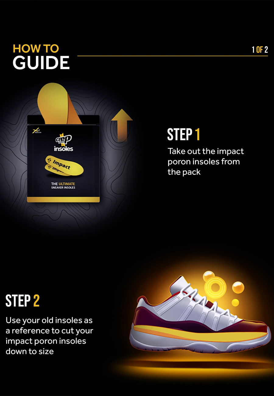 Crep Protect Insoles Impact