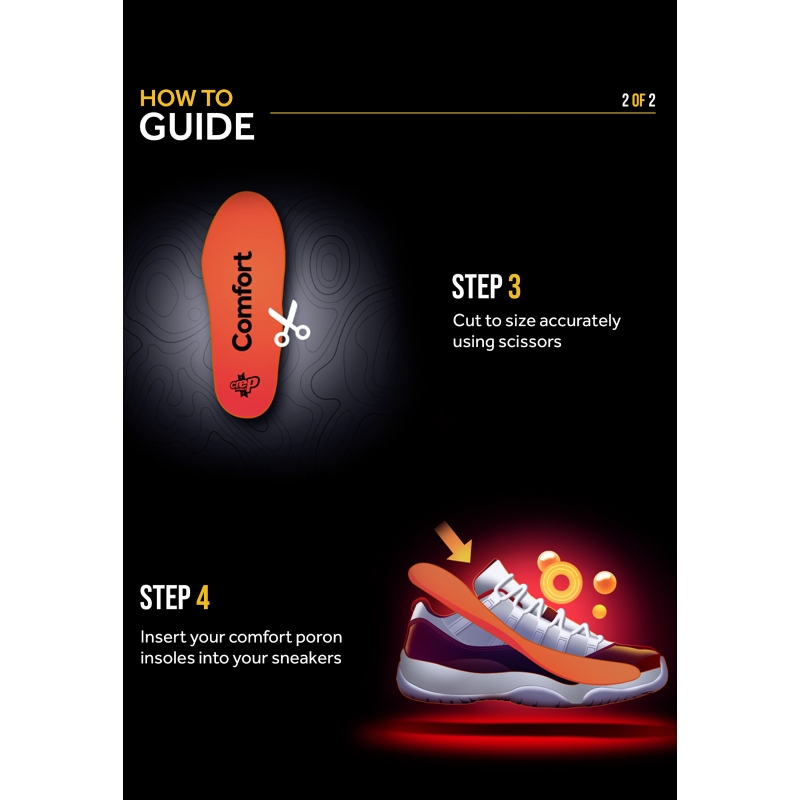 Crep Protect Insoles Comfort