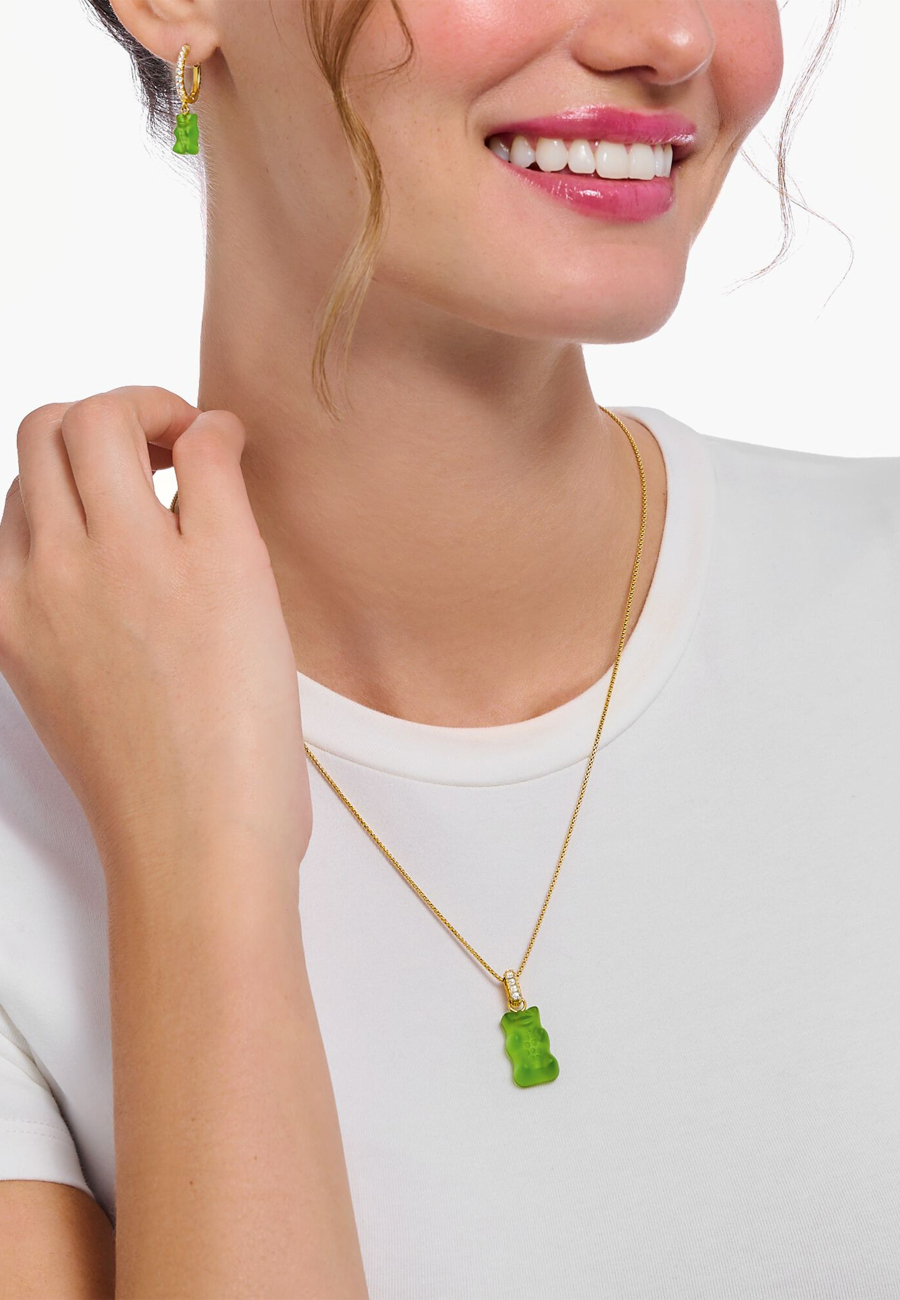 Thomas Sabo KE2227-413-39-L50V Necklace HARIBO Gold Plated | Diademita