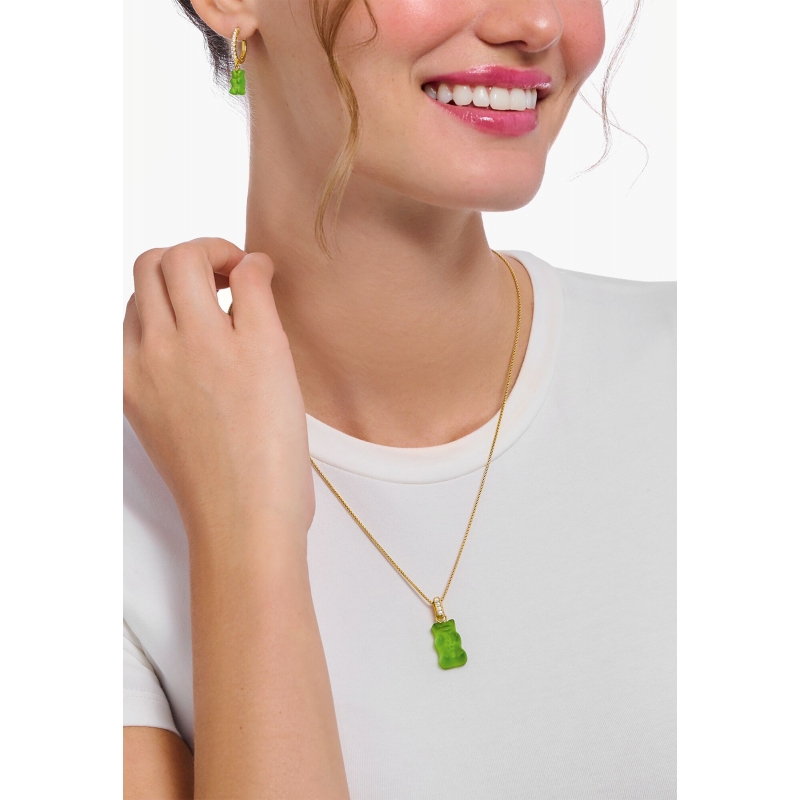 Thomas Sabo KE2227-413-39-L50V Necklace HARIBO Gold Plated | Diademita