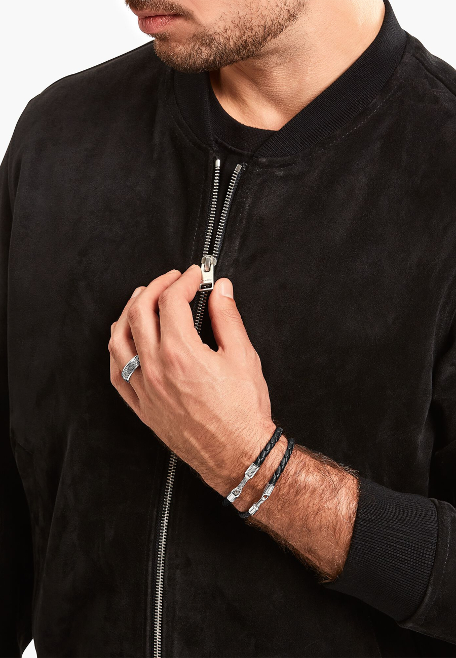 Thomas Sabo A2147-682-11-L19 Bracelet Leather Black | Diademita