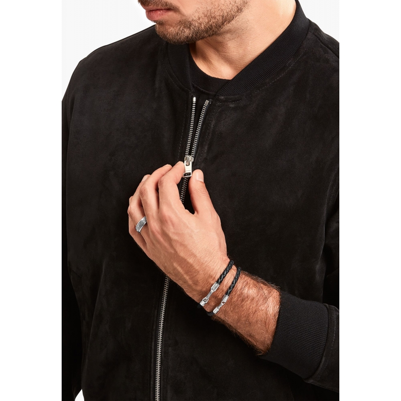 Thomas Sabo A2147-682-11-L19 Bracelet Leather Black | Diademita