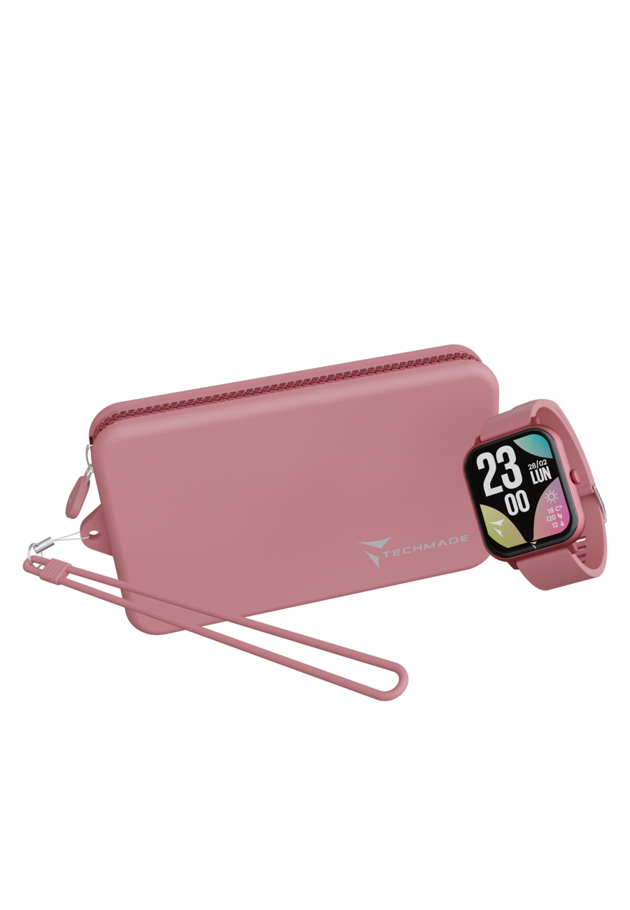 Smart Watch Glow Pink