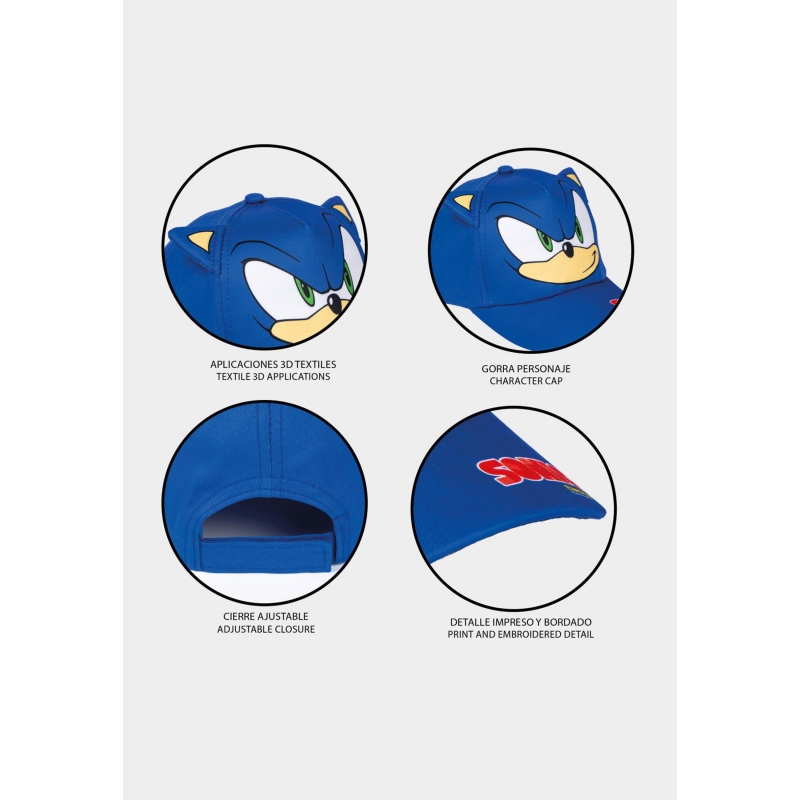 Kids Cap Premium Sonic