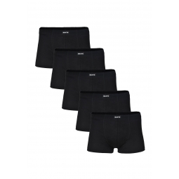 BASIC MAX Boxer Shorts 5 Pack – Black
