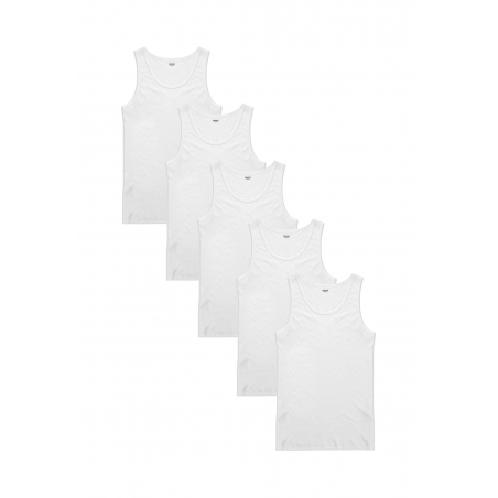 BASIC MAX Chemise à Bretelles Sans Manches Paquet de 5