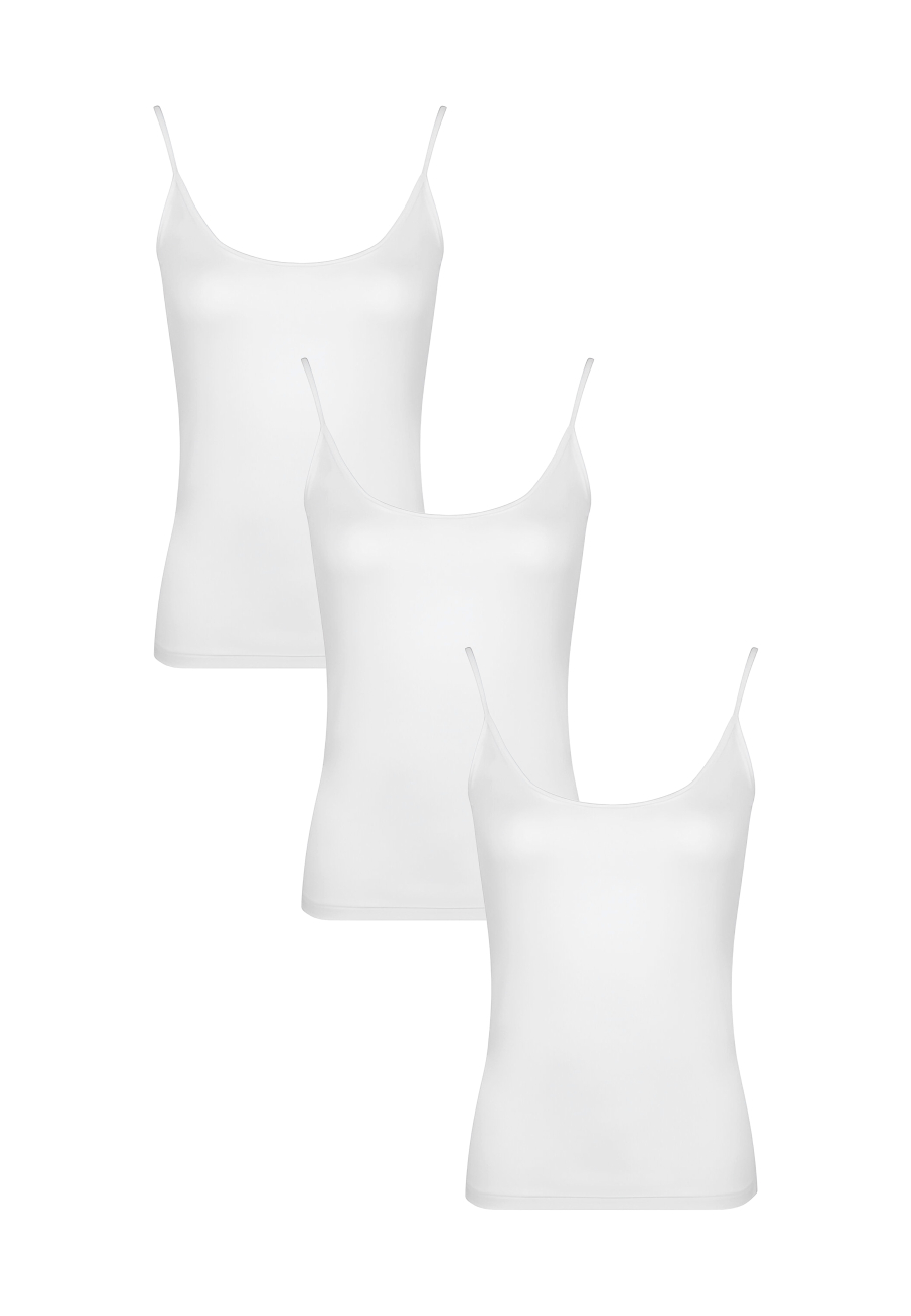 Maxte 8012 BASIC MAX Spaghetti-Tanktop 3er Pack | Diademita