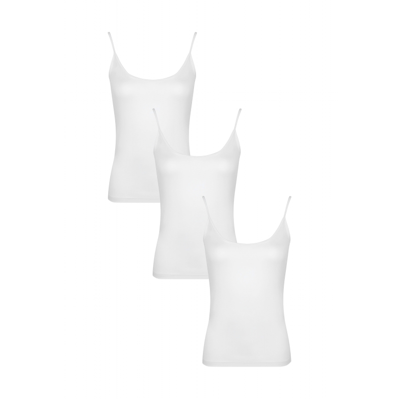 Maxte 8012 BASIC MAX Spaghetti-Tanktop 3er Pack | Diademita