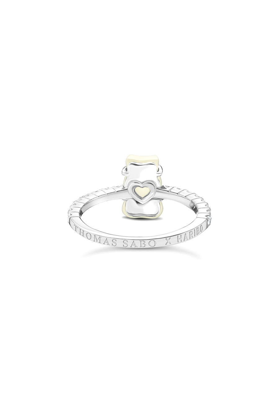 Thomas Sabo TR2459-052-14-54 Bague HARIBO Ours d'or Blanc | Diademita