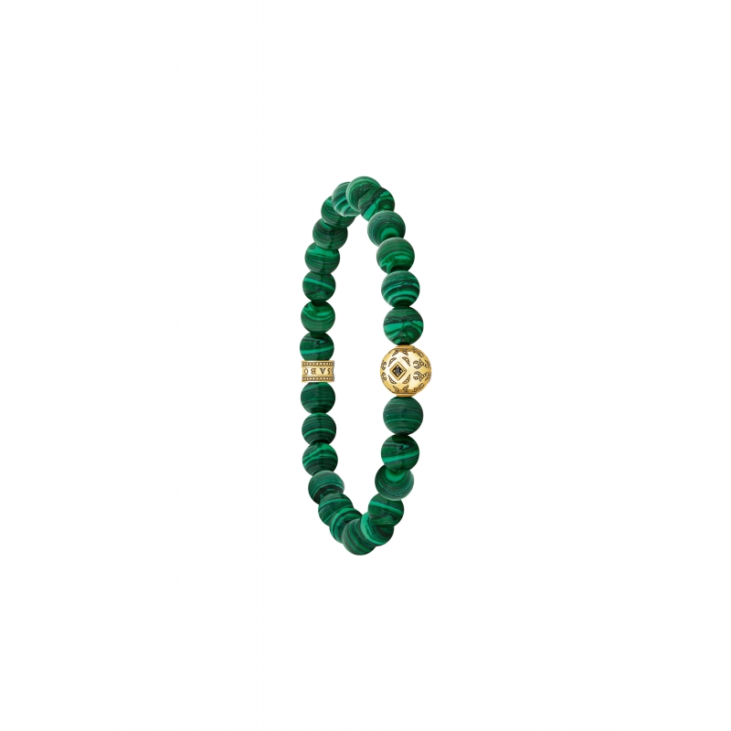 Thomas Sabo A2145-140-6-L16 Armband Malachiet Groen | Diademita