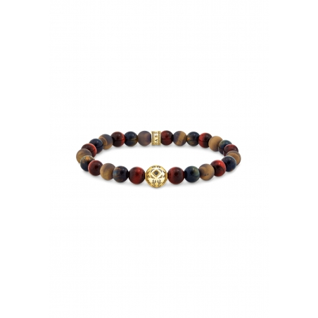 Thomas Sabo A2145-324-2-L16 Bracelet Tiger's Eye Gold | Diademita