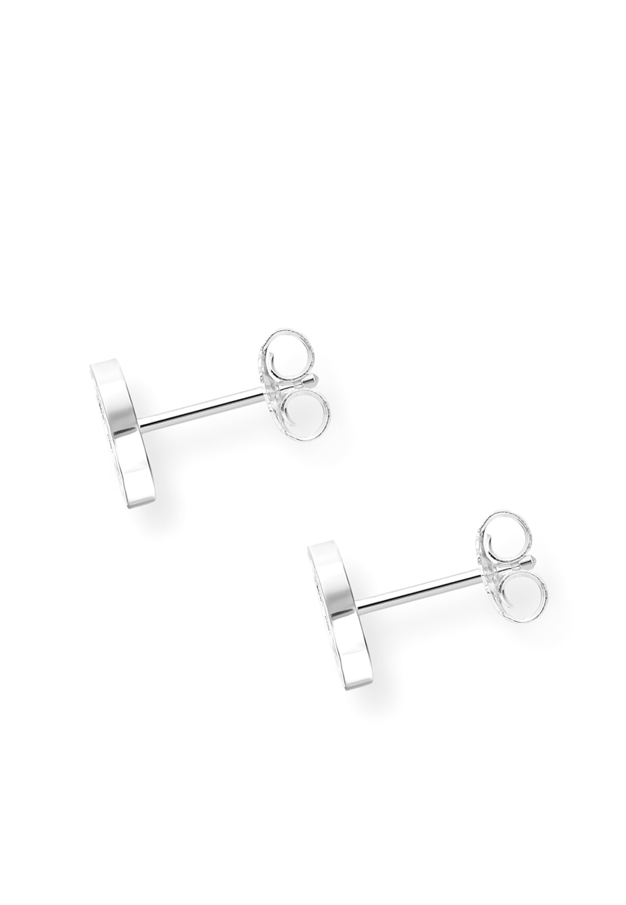 Boucles d'oreilles Classic Pavé Blanc