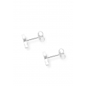 Boucles d'oreilles Classic Pavé Blanc