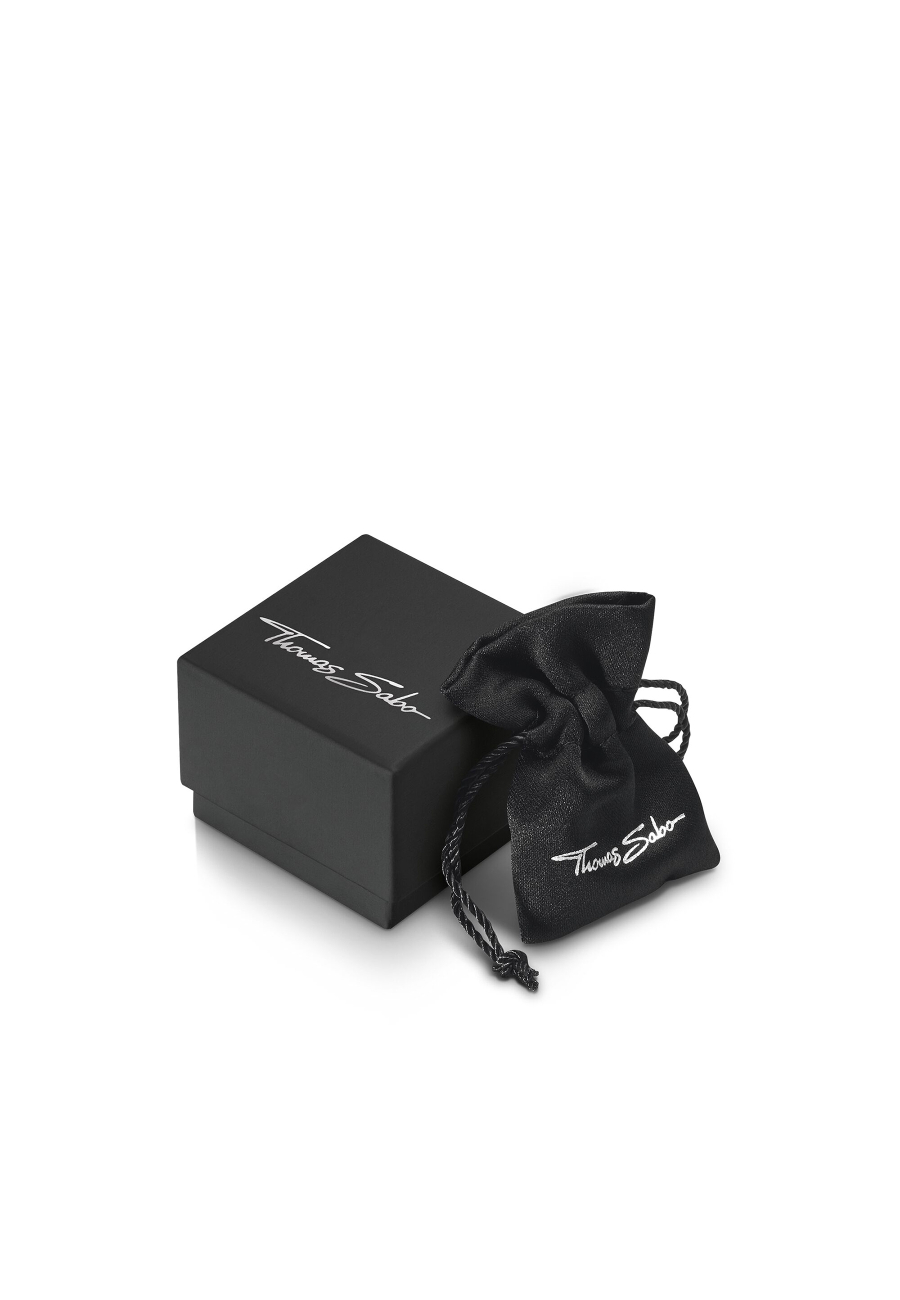 Ear Studs Classic Pavé White