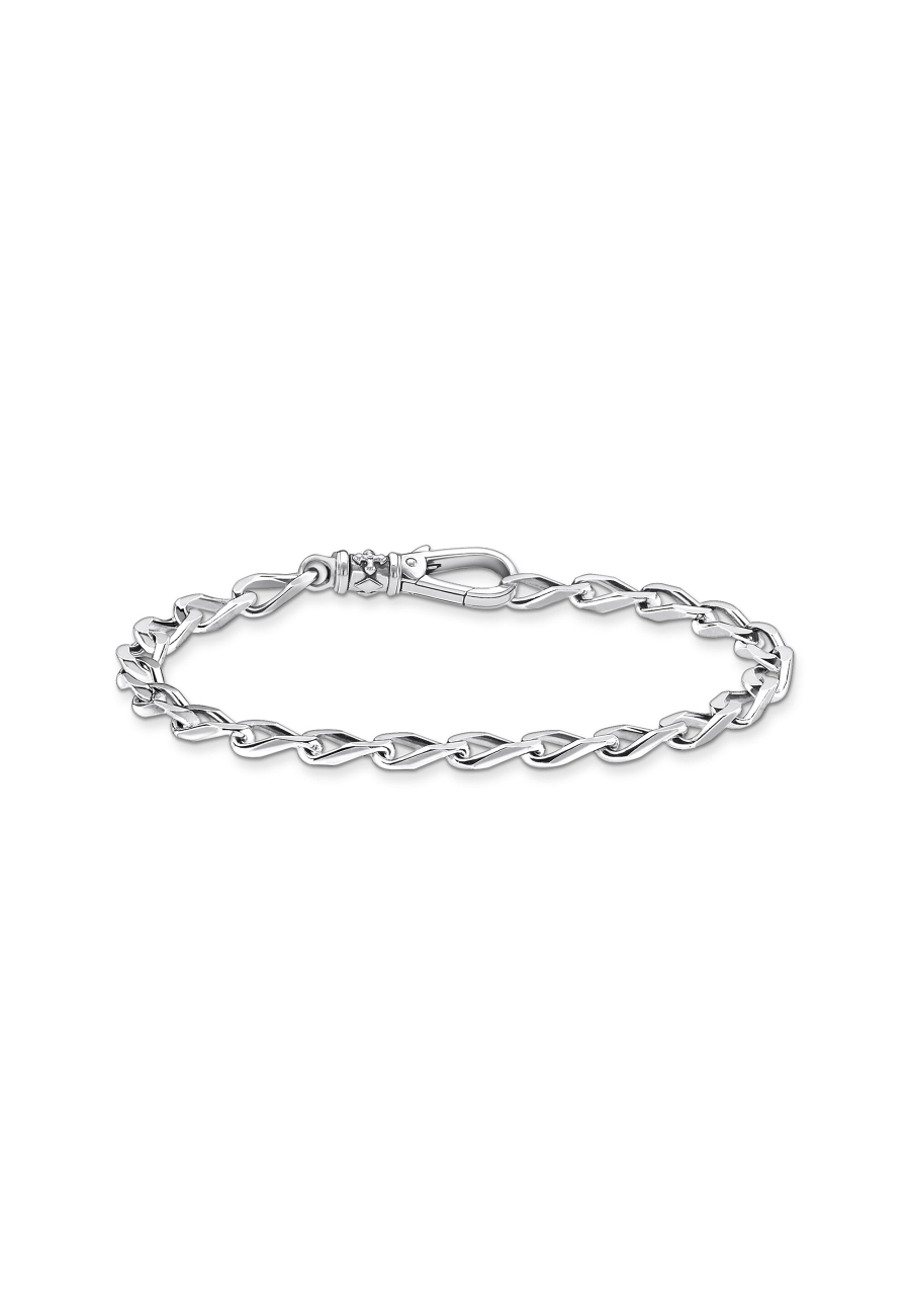 Bracelet Curb Silver