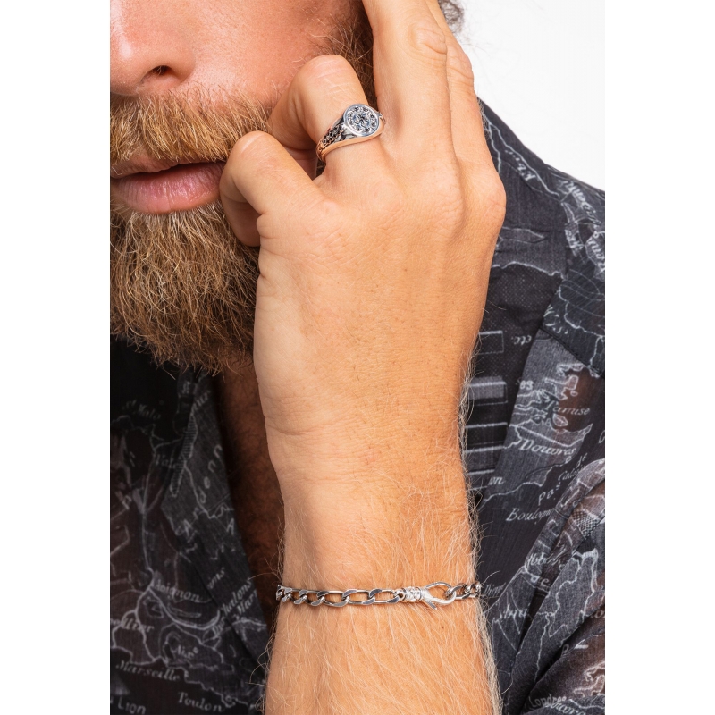 Thomas Sabo A2006-637-21-L19,5V Armband Curb Zilver | Diademita