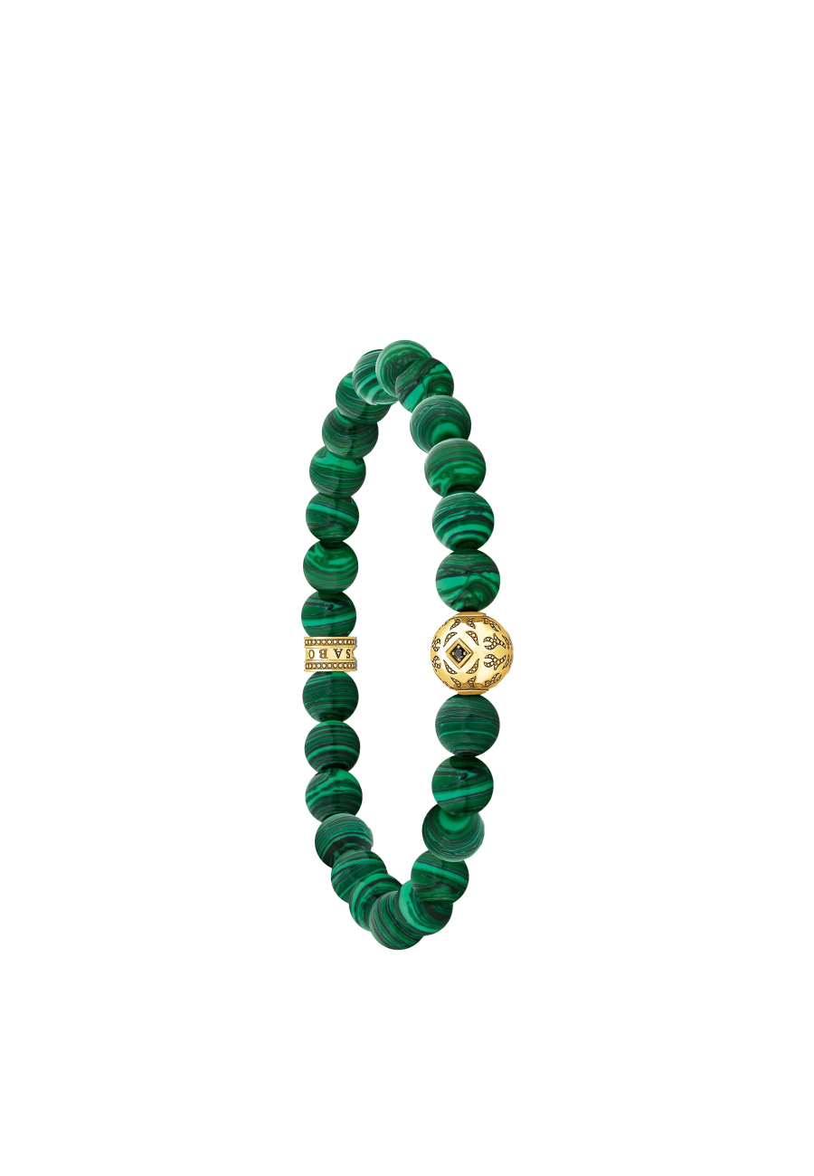 Bracelet Malachite Green