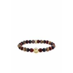 Thomas Sabo A2145-324-2-L17 Bracelet Tiger's Eye Gold | Diademita