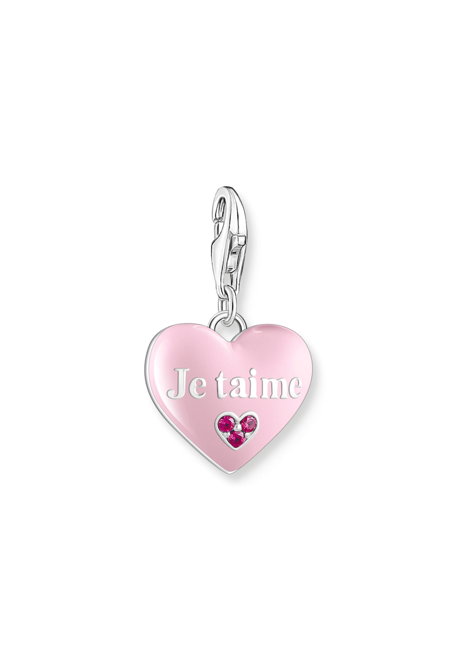Charm Pendant Pink Heart