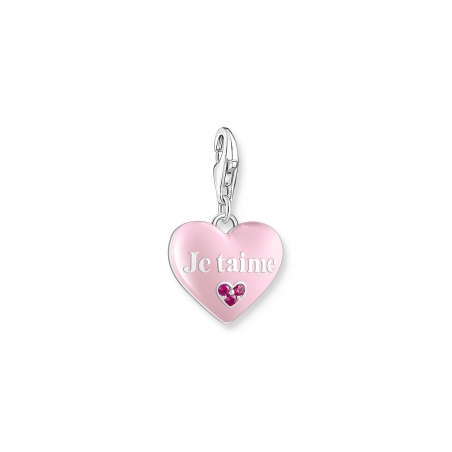 Charm Pendant Pink Heart