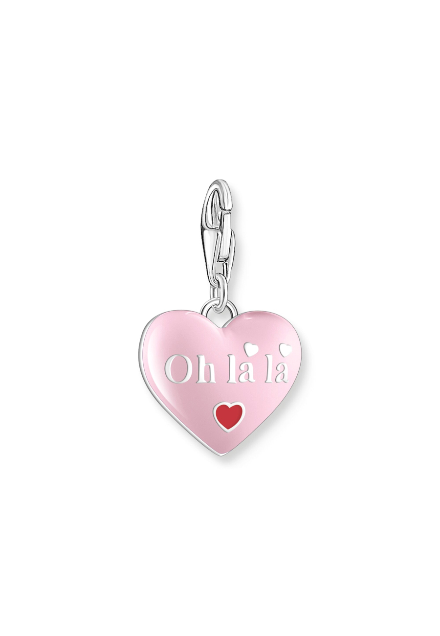 Charm Pendant Pink Heart
