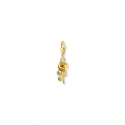 Charm Pendant Gold Rose