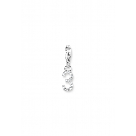 Thomas Sabo 2127-051-21 Charm Pendant Number "3" Zirconia | Diademita