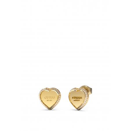 JUBS01929JWYGT-U GUESS Oorbellen Fijn Hart Goud | Diademita