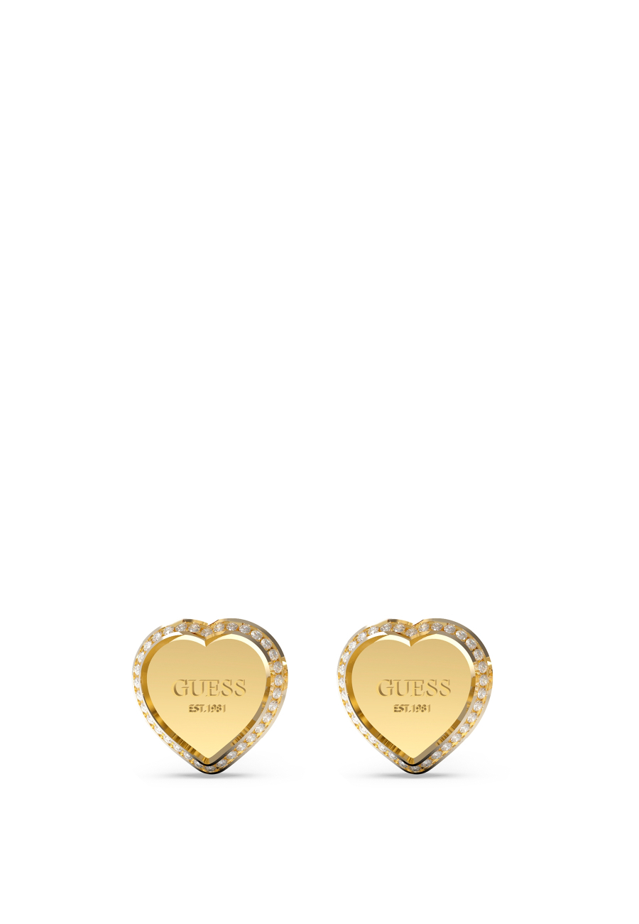 JUBS01929JWYGT-U GUESS Oorbellen Fijn Hart Goud | Diademita
