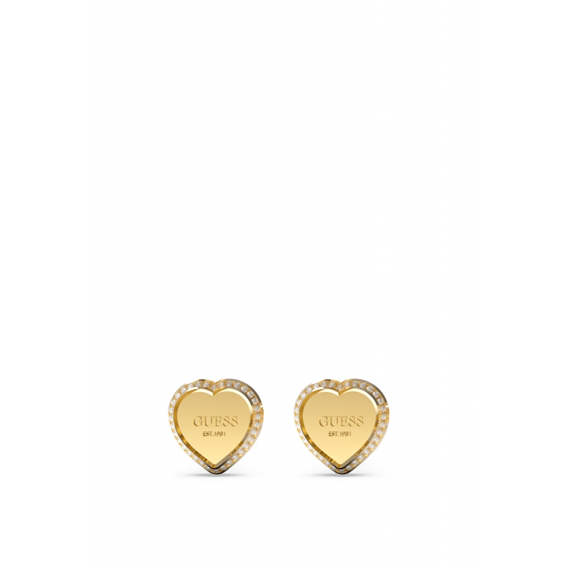 JUBS01929JWYGT-U GUESS Oorbellen Fijn Hart Goud | Diademita