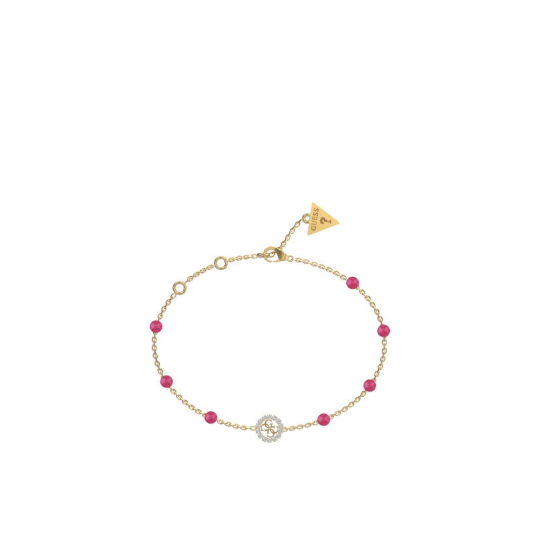 Bracelet GUESS Pierres naturelles Rose