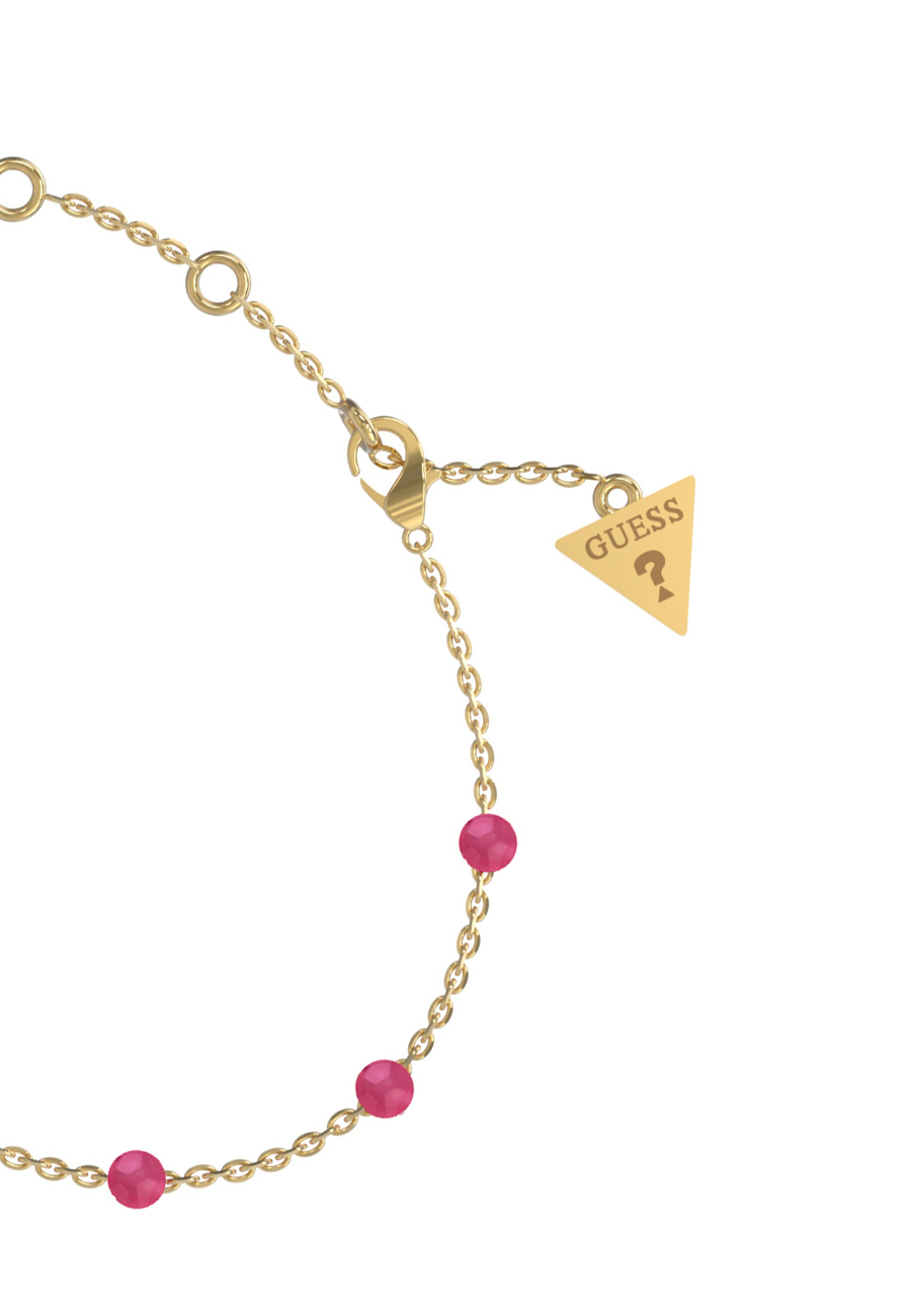 Bracelet GUESS Pierres naturelles Rose