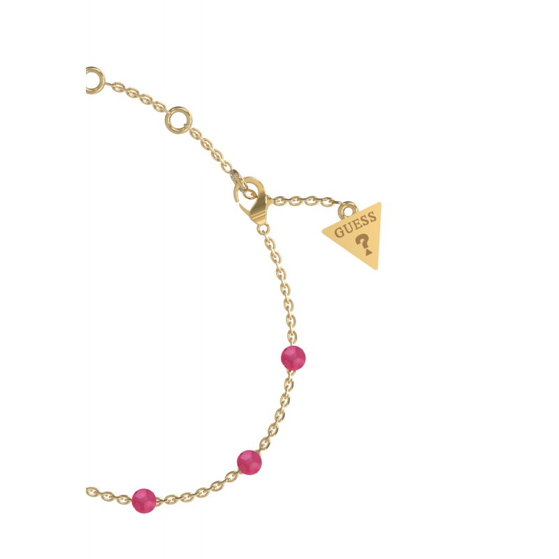 GUESS Bracelet Natural Stones Pink