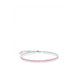 Bracelet de tennis Zirconia rose – Rose