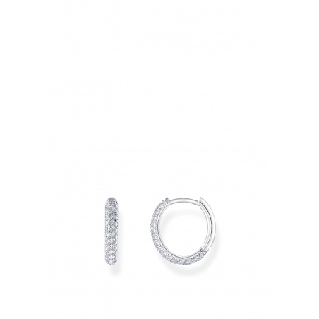 Thomas Sabo CR730-051-14 Créoles Pavé de Zirconia blanc | Diademita