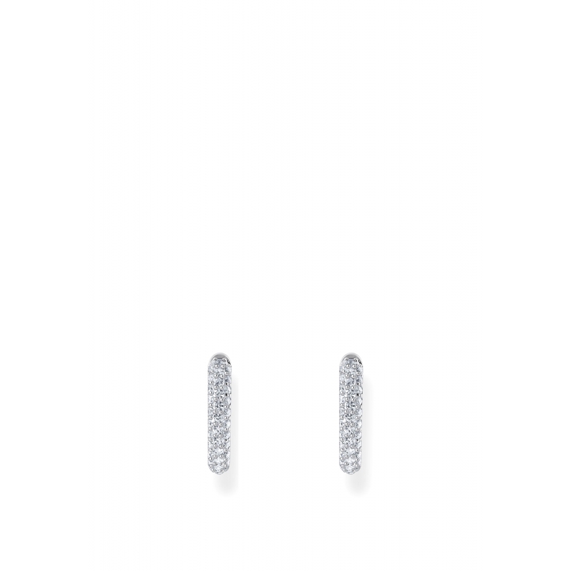 Thomas Sabo CR730-051-14 Creolen Weißer Zirkonia Pavé | Diademita