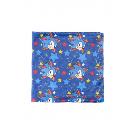 Cerda 2200009921 Écharpe de nuit Sonic pour enfants | Diademita