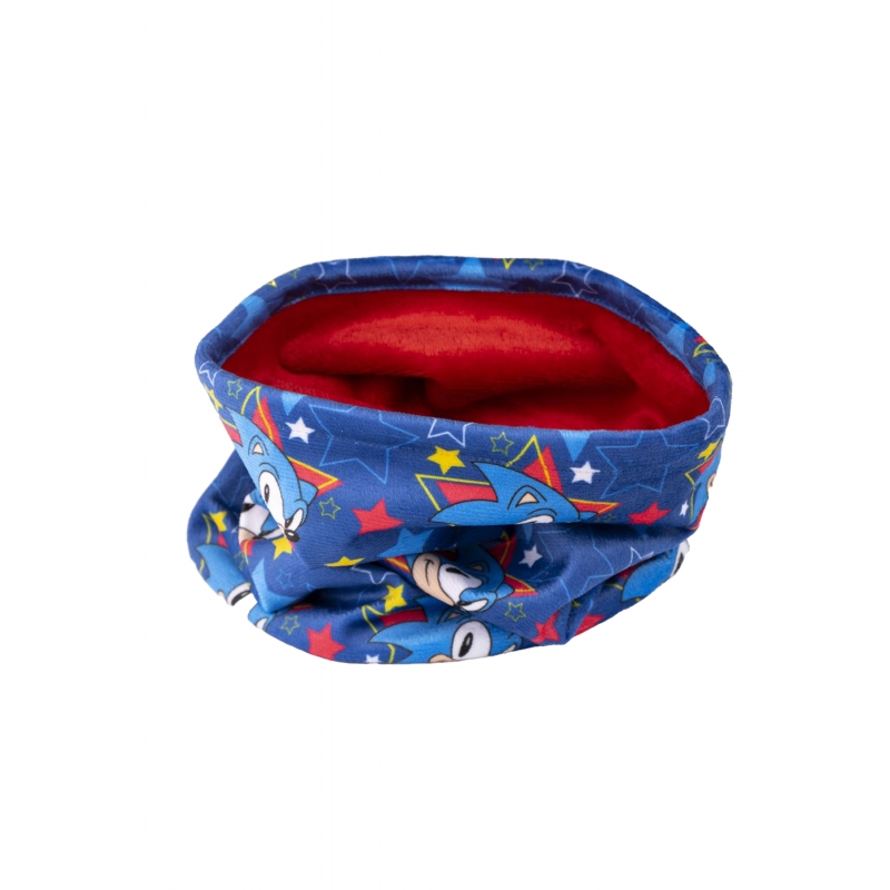 Cerda 2200009921 Écharpe de nuit Sonic pour enfants | Diademita
