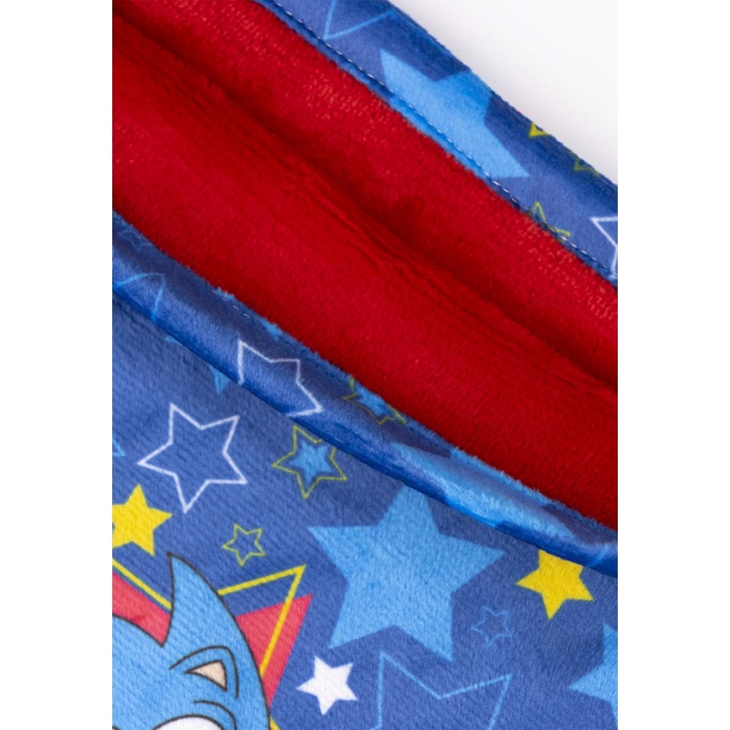 Cerda 2200009921 Écharpe de nuit Sonic pour enfants | Diademita
