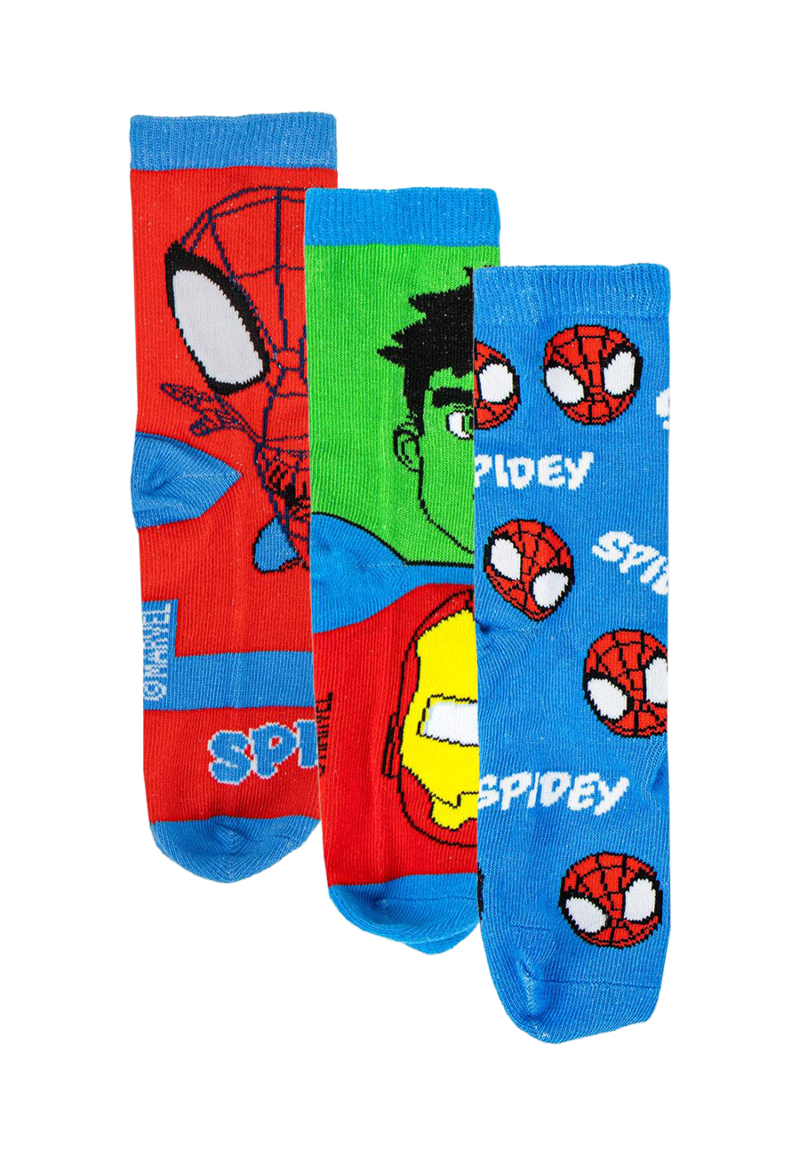 Socks Pack 3 Pieces Spidey